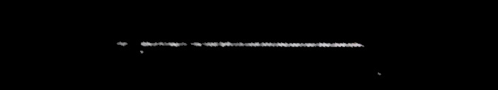 Processed fireball image