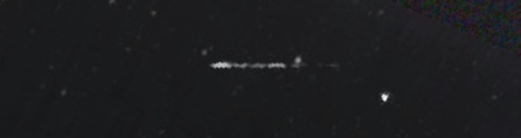 Unprocessed fireball image