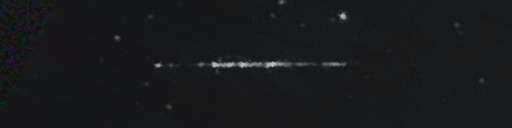 Unprocessed fireball image