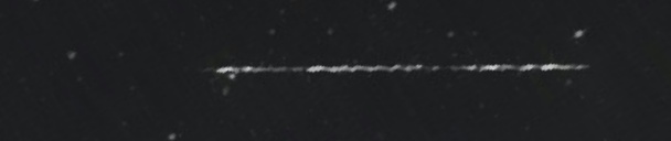 Unprocessed fireball image