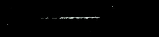 Processed fireball image