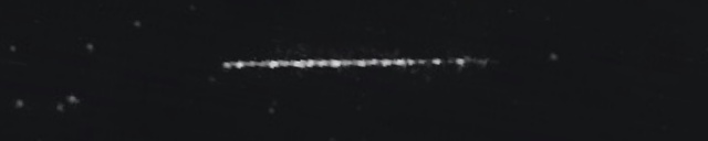 Unprocessed fireball image