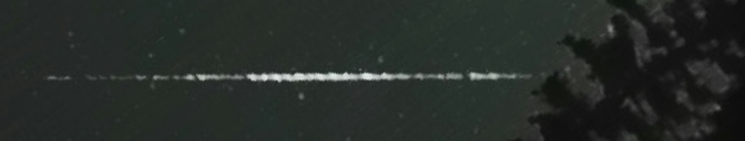 Unprocessed fireball image