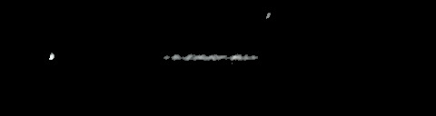 Processed fireball image