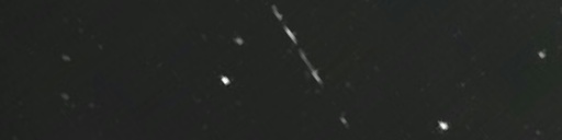 Unprocessed fireball image