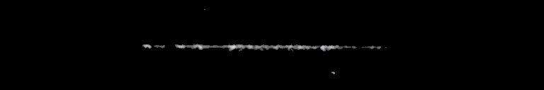 Processed fireball image