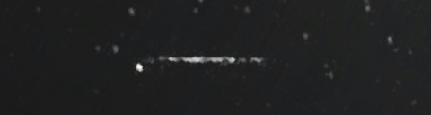 Unprocessed fireball image