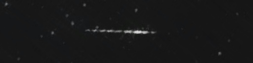 Unprocessed fireball image