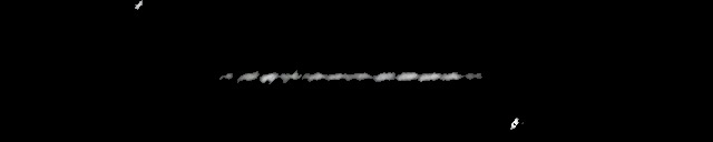 Processed fireball image