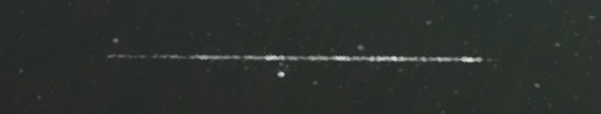 Unprocessed fireball image