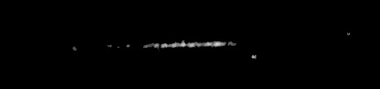 Processed fireball image