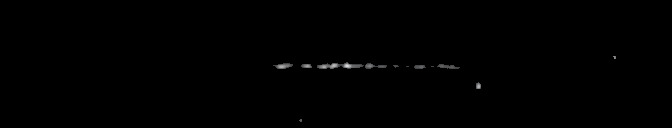 Processed fireball image