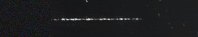 Unprocessed fireball image