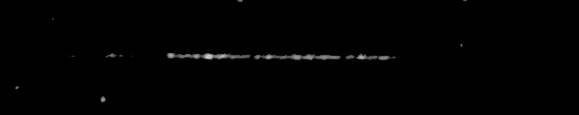 Processed fireball image