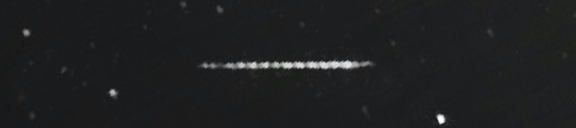 Unprocessed fireball image