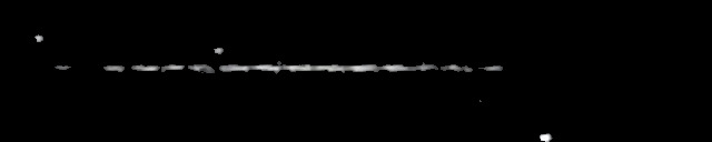 Processed fireball image