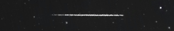 Unprocessed fireball image