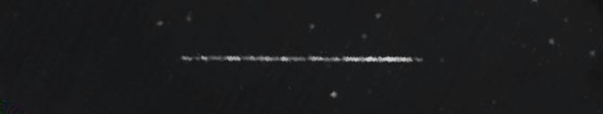 Unprocessed fireball image