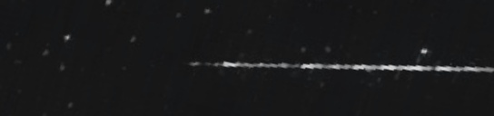 Unprocessed fireball image