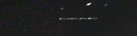 Unprocessed fireball image