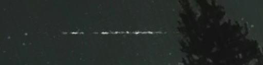 Unprocessed fireball image