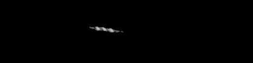 Processed fireball image