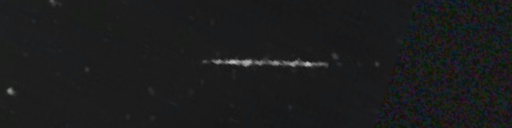 Unprocessed fireball image