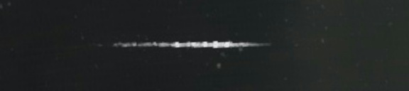 Unprocessed fireball image