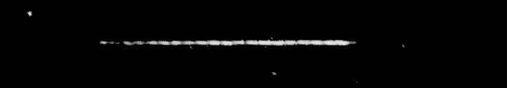 Processed fireball image