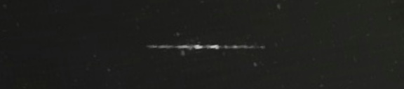 Unprocessed fireball image