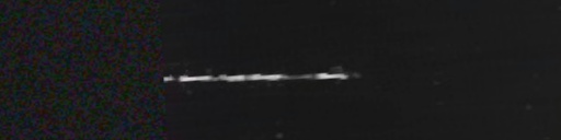 Unprocessed fireball image