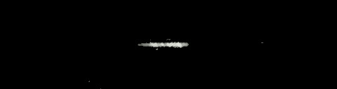 Processed fireball image