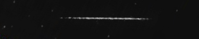 Unprocessed fireball image