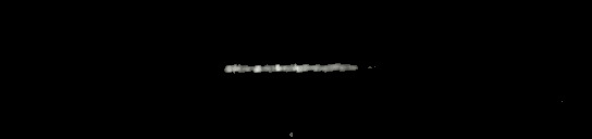 Processed fireball image