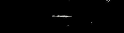 Processed fireball image