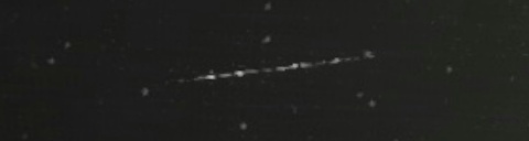 Unprocessed fireball image