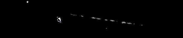 Processed fireball image