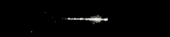 Processed fireball image