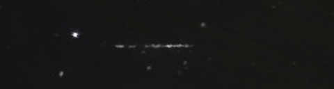 Unprocessed fireball image