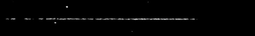 Processed fireball image