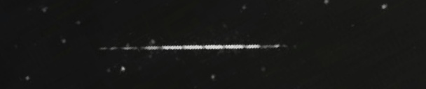 Unprocessed fireball image