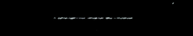 Processed fireball image