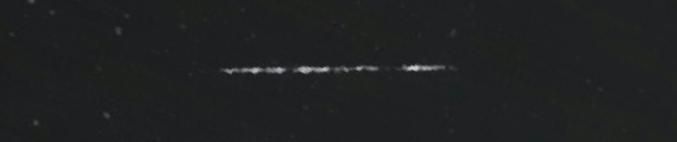 Unprocessed fireball image