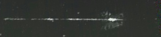 Unprocessed fireball image