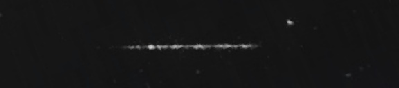 Unprocessed fireball image