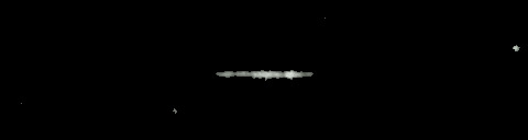 Processed fireball image