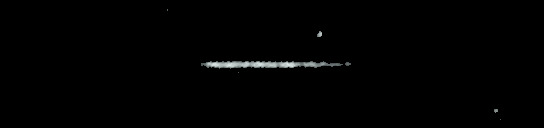 Processed fireball image