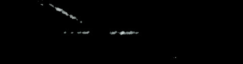 Processed fireball image