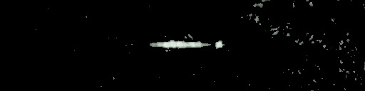 Processed fireball image