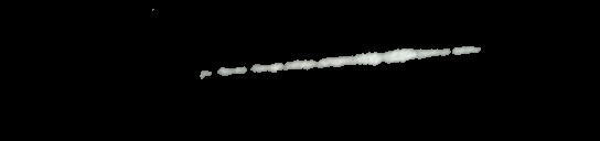 Processed fireball image